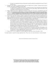 Form 1023 Application for Extension of Time for Filing Proof of Beneficial Use - Stockwatering or Wildlife - Nevada, Page 2