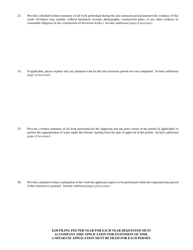 Form 1025 Application for Extension of Time for Filing Proof of Beneficial Use - Municipal or Quasi-Municipal - Nevada, Page 6