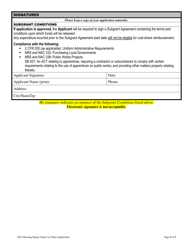 Shooting Range Grant Application - Nevada, Page 5