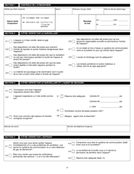 Forme E618 Espace Clos - Liste De Verification De Securite Et Permis D&#039;entree - Canada (French), Page 3