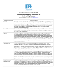 Iowa Initial Refugee Health Assessment Form - Iowa, Page 3