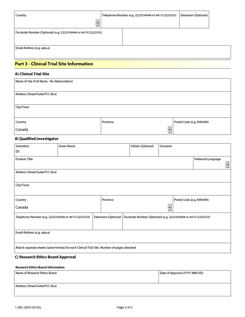 Research Ethics Board Attestation - Canada, Page 2