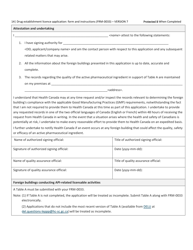 Form FRM-0033 Drug Establishment Licence (Del) Application Form - Canada, Page 14