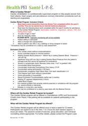 Referral Form: Cardiac Rehabilitation Program - Prince Edward Island, Canada, Page 2