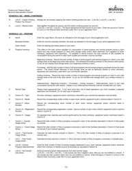 Form GMF_36 Gasoline, Motive Fuel and Carbon Emitting Product Refund Application - Aquaculturist, Fisher, Silviculturist, Wood Producer, Forest Worker, Manufacturer, Mining and Quarrying Operator - New Brunswick, Canada, Page 15