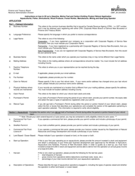 Form GMF_36 Gasoline, Motive Fuel and Carbon Emitting Product Refund Application - Aquaculturist, Fisher, Silviculturist, Wood Producer, Forest Worker, Manufacturer, Mining and Quarrying Operator - New Brunswick, Canada, Page 9