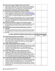 Form CSF02 0910 Child Support Worksheet - Oregon, Page 5