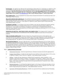 Instructions for Non-participating Manufacturer Certification for Listing on the Oregon Tobacco Directory - Oregon, Page 3