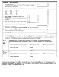 Form CT-12F Charitable Activities Form for Foreign Charities - Oregon, Page 2