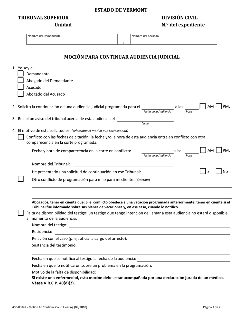 Formulario 40000842 Fill Out, Sign Online and Download Fillable PDF