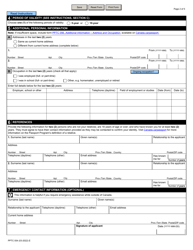 Form PPTC054 Adult Simplified Renewal Passport Application for Eligible Canadians Applying in Canada or the Usa - Canada, Page 2