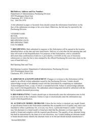 Instructions to Vendors Submitting Bids - West Virginia, Page 3
