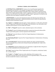 Instructions to Vendors Submitting Bids - West Virginia, Page 7
