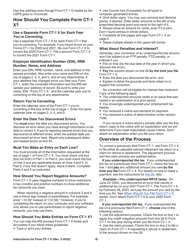 Instructions for IRS Form CT-1 X Adjusted Employer&#039;s Annual Railroad Retirement Tax Return or Claim for Refund, Page 5