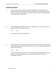 U.S. Magistrate Judge Application Form - Minnesota, Page 9