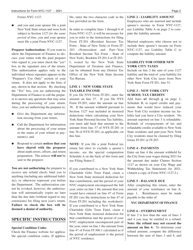 Form NYC-1127 Return for Nonresident Employees of the City of New York Hired on or After January 4, 1973 - New York City, Page 4