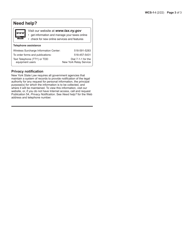 Instructions for Form WCS-1 Postpaid Wireless Communications Surcharge Return - New York, Page 3