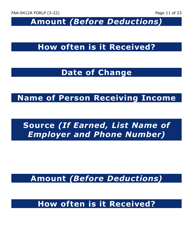 Form FAA-0412A-LP Change Report (Large Print) - Arizona, Page 11