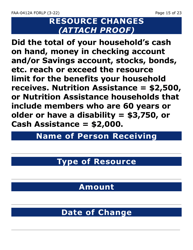 Form FAA-0412A-LP Change Report (Large Print) - Arizona, Page 15