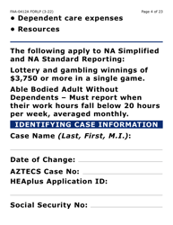 Form FAA-0412A-LP Change Report (Large Print) - Arizona, Page 4