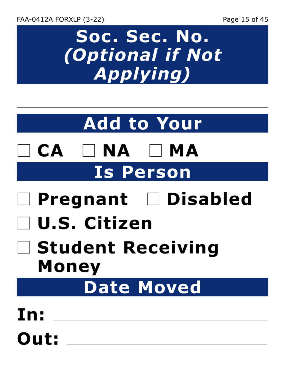 Form FAA-0412A-XLP Change Report (Extra Large Print) - Arizona, Page 15