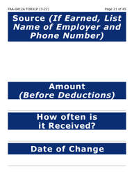 Form FAA-0412A-XLP Change Report (Extra Large Print) - Arizona, Page 21