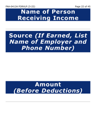 Form FAA-0412A-XLP Change Report (Extra Large Print) - Arizona, Page 22