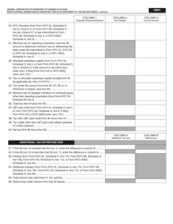 General Corporation Tax Worksheet of Changes in Tax Base Made by Internal Revenue Service and/or New York State Department of Taxation and Finance - New York City, Page 3
