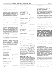Instructions for Form NYC-3A, NYC-3A/B, NYC-3A/ATT - New York City, Page 12