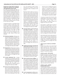 Instructions for Form NYC-3A, NYC-3A/B, NYC-3A/ATT - New York City, Page 14