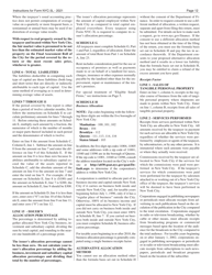 Instructions for Form NYC-3L General Corporation Tax Return - New York City, Page 12