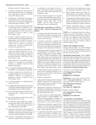 Instructions for Form NYC-3L General Corporation Tax Return - New York City, Page 3
