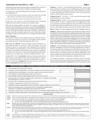 Instructions for Form NYC-2.1 Investment and Other Exempt Income and Investment Capital - New York City, Page 4