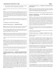 Instructions for Form NYC-2.5 Computation of Receipts Factor - New York City, Page 4