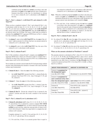 Instructions for Form NYC-2.5A Computation of Receipts Factor - New York City, Page 20