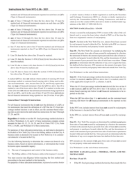 Instructions for Form NYC-2.5A Computation of Receipts Factor - New York City, Page 3