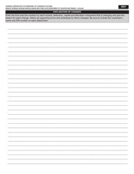 Banking Corporation Tax Worksheet of Changes in Tax Base Made by Internal Revenue Service and/or New York State Department of Taxation and Finance - New York City, Page 4