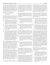 Instructions for Form NYC-1A Combined Tax Return for Banking Corporations - New York City, Page 3