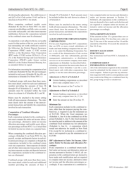 Instructions for Form NYC-1A Combined Tax Return for Banking Corporations - New York City, Page 6