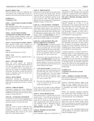 Instructions for Form NYC-1 Tax Return for Banking Corporations - New York City, Page 6