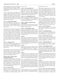 Instructions for Form NYC-1 Tax Return for Banking Corporations - New York City, Page 7
