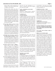 Instructions for Form NYC-202EIN Unincorporated Business Tax Return for Estates and Trusts - New York City, Page 11