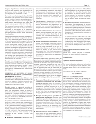 Instructions for Form NYC-204 Unincorporated Business Tax Return for Partnerships (Including Limited Liability Companies) - New York City, Page 12