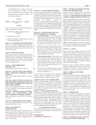 Instructions for Form NYC-204 Unincorporated Business Tax Return for Partnerships (Including Limited Liability Companies) - New York City, Page 7