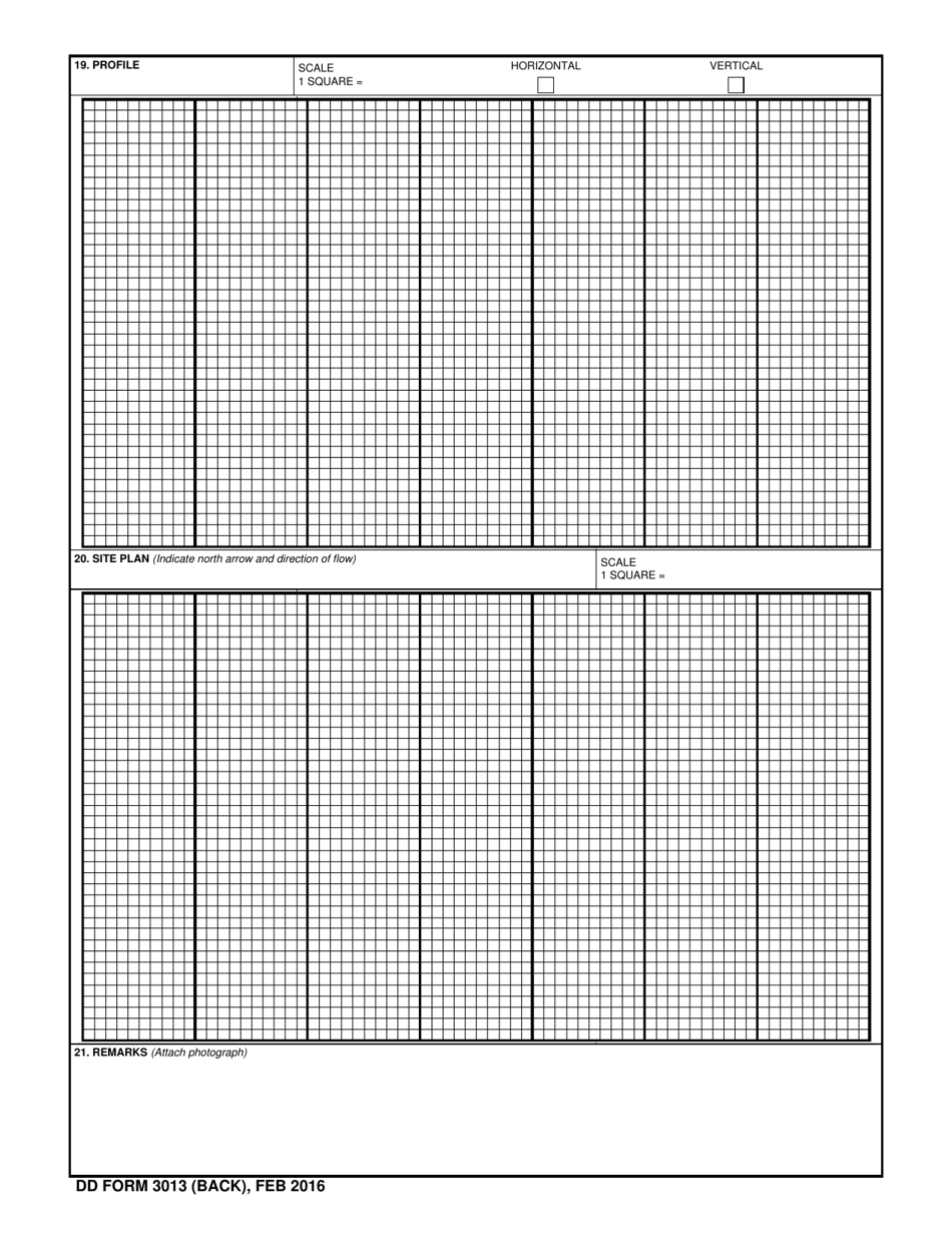 DD Form 3013 Ford Reconnsaissance Report, Page 2