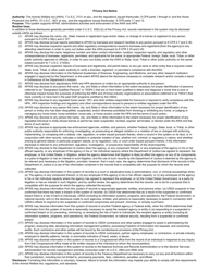 APHIS Form 7003A Application for License - Animal Care, Page 4