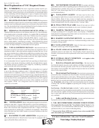 Form ANSC7012 Vessel Safety Check (Vsc), Page 2