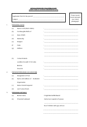 Document preview: Application for Teaching Staff - Army Public School Madhopur (Pb) - India