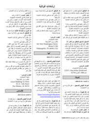 National Mail Voter Registration Form (English/Arabic), Page 13