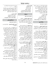 National Mail Voter Registration Form (English/Arabic), Page 15